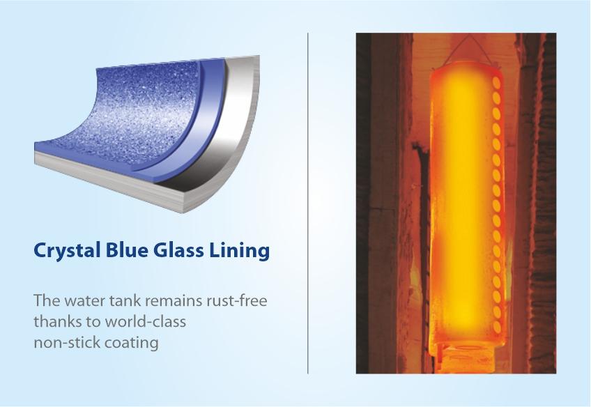 What Is Crystal Blue Glass Lining?